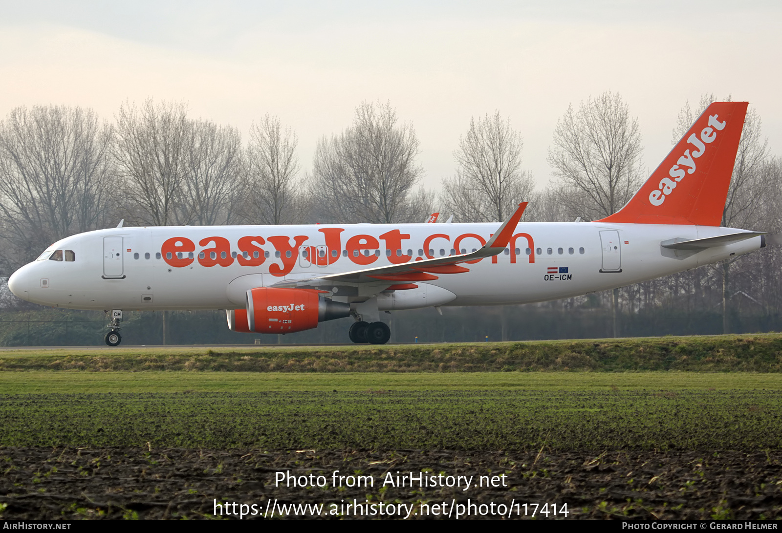 Aircraft Photo of OE-ICM | Airbus A320-214 | EasyJet | AirHistory.net #117414