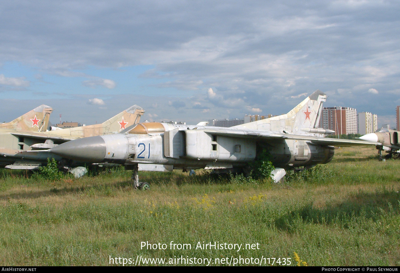 Aircraft Photo of 21 blue | Mikoyan-Gurevich MiG-23M | Russia - Air Force | AirHistory.net #117435