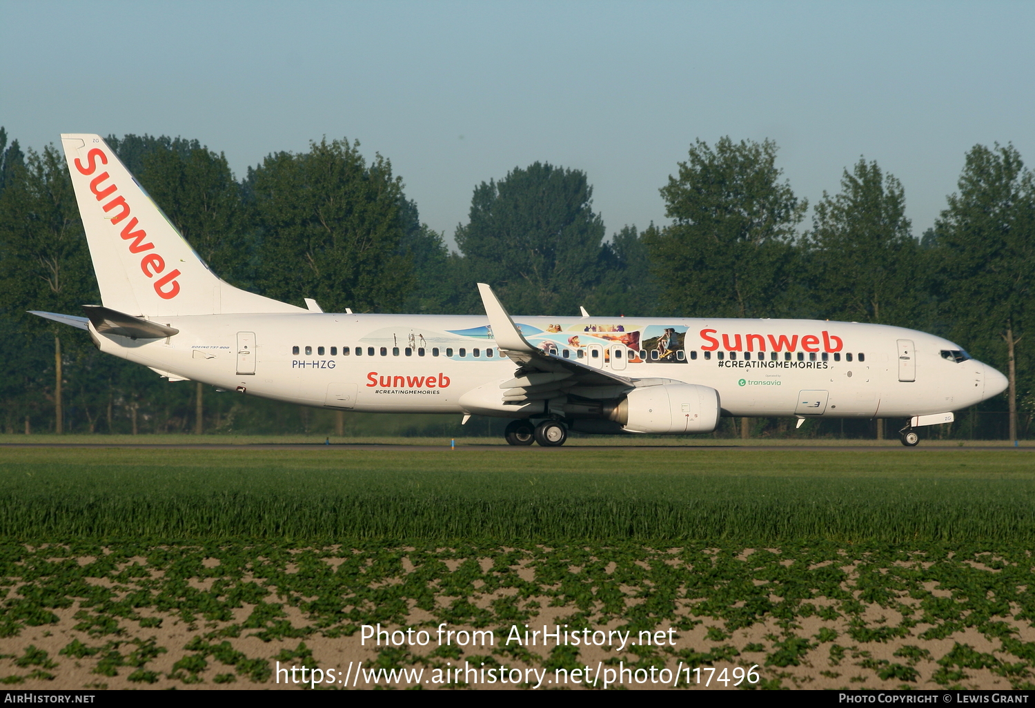 Aircraft Photo of PH-HZG | Boeing 737-8K2 | Transavia | AirHistory.net #117496