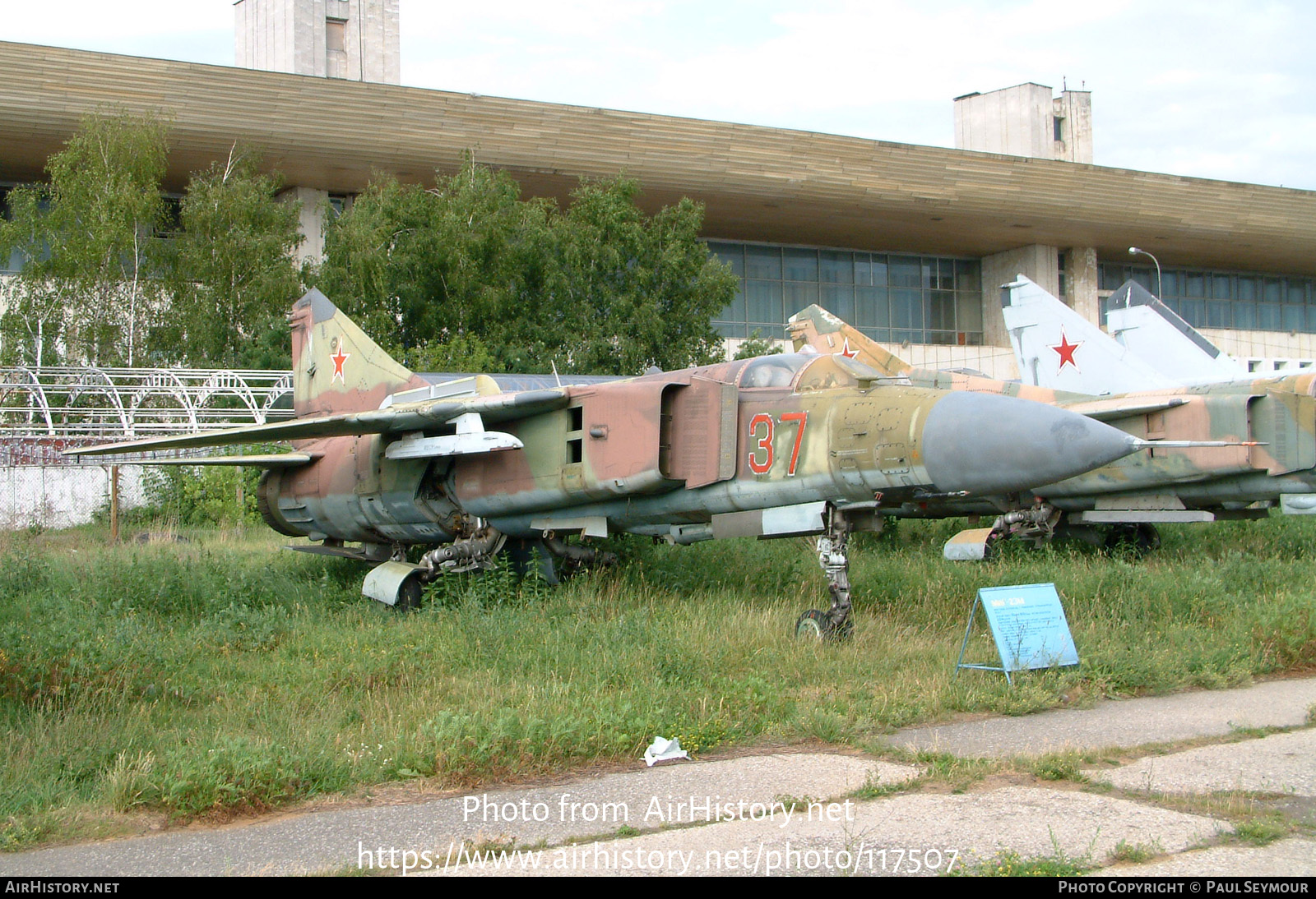 Aircraft Photo of 37 red | Mikoyan-Gurevich MiG-23MLD | AirHistory.net #117507