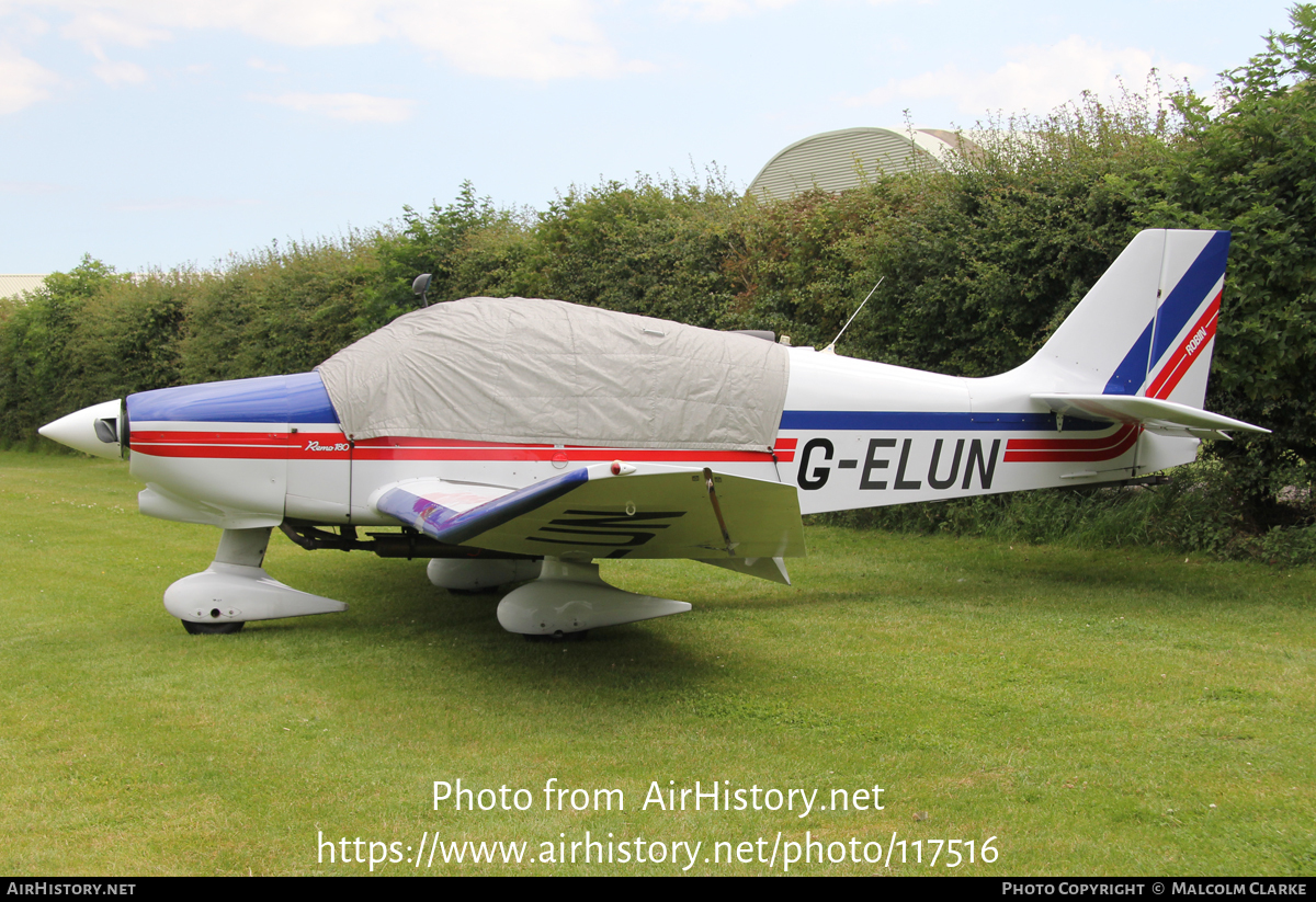 Aircraft Photo of G-ELUN | Robin DR-400-180R Remorqueur | AirHistory.net #117516