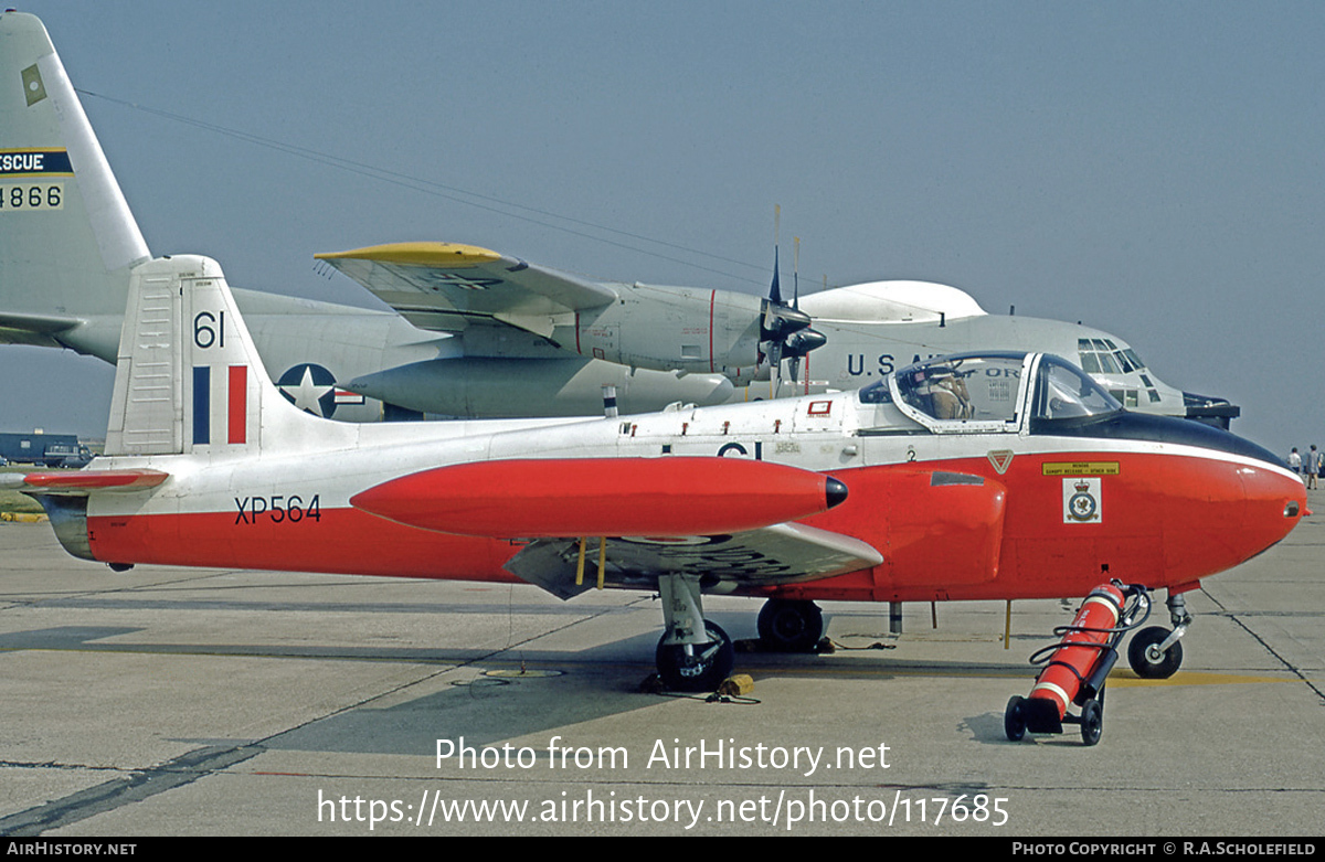 Aircraft Photo of XP564 | BAC 84 Jet Provost T4 | UK - Air Force | AirHistory.net #117685