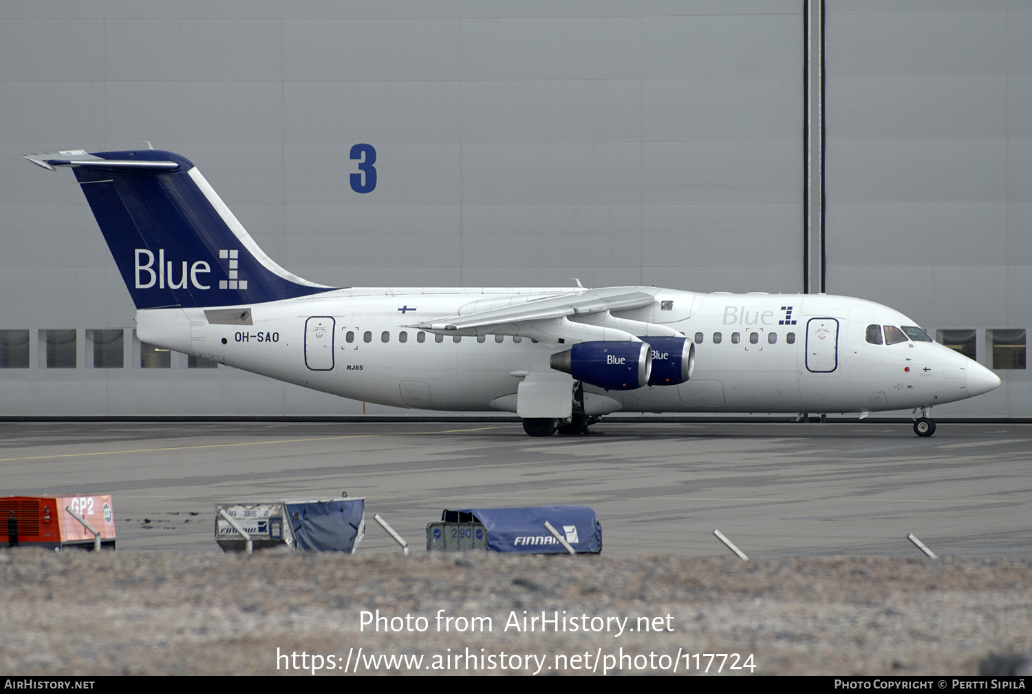 Aircraft Photo of OH-SAO | BAE Systems Avro 146-RJ85 | Blue1 | AirHistory.net #117724