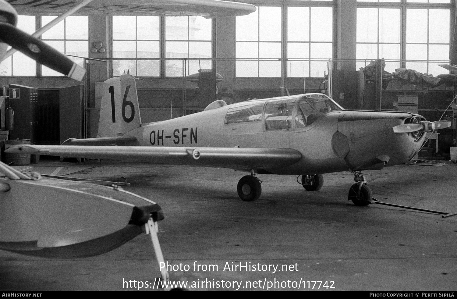 Aircraft Photo of OH-SFN | Saab 91D Safir | AirHistory.net #117742