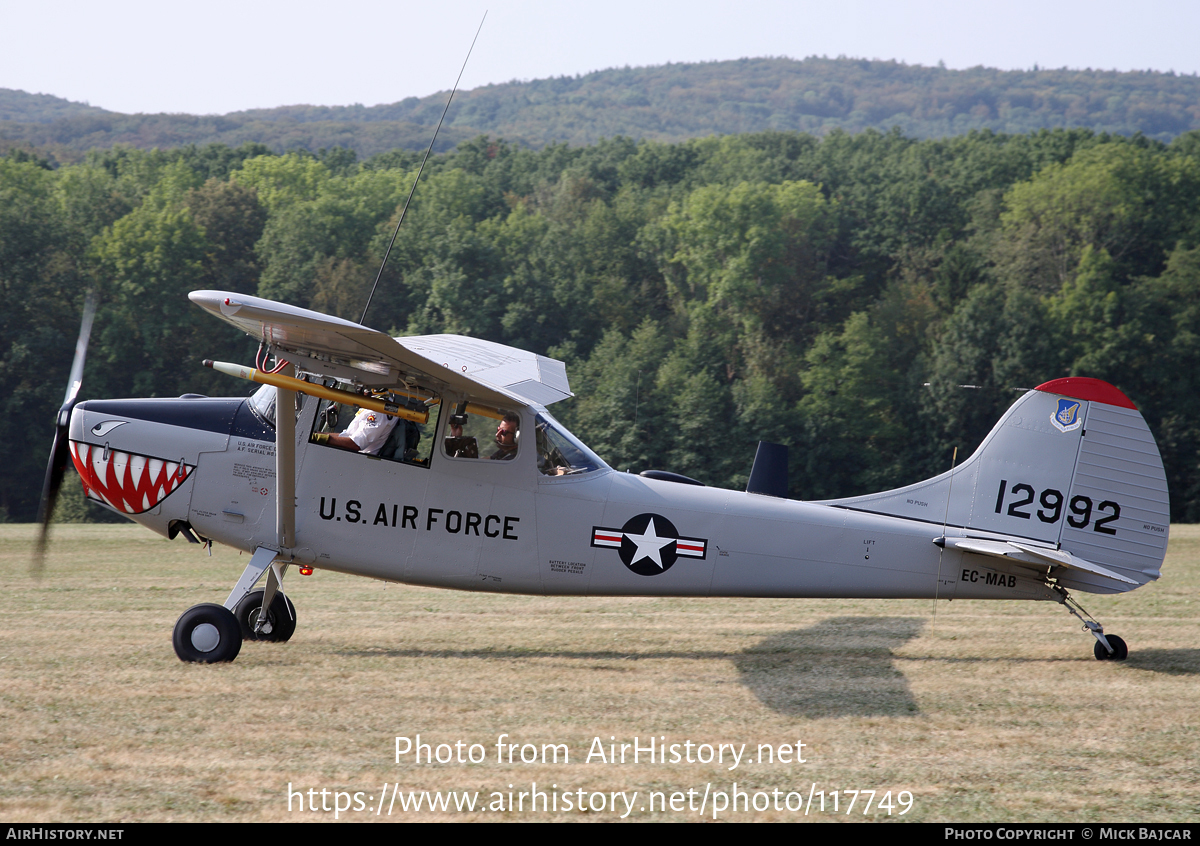 Aircraft Photo of EC-MAB / 12992 | Cessna O-1E Bird Dog | USA - Air Force | AirHistory.net #117749