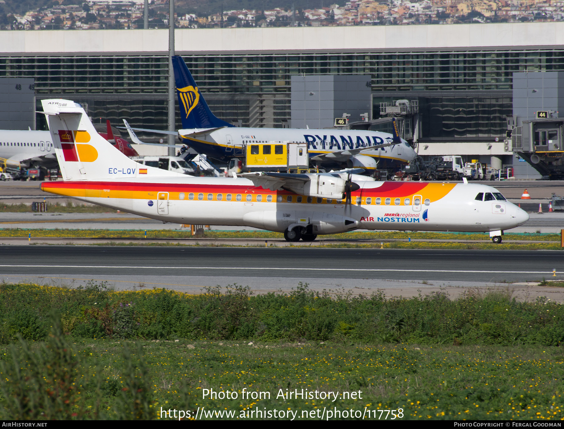 Aircraft Photo of EC-LQV | ATR ATR-72-600 (ATR-72-212A) | Iberia Regional | AirHistory.net #117758