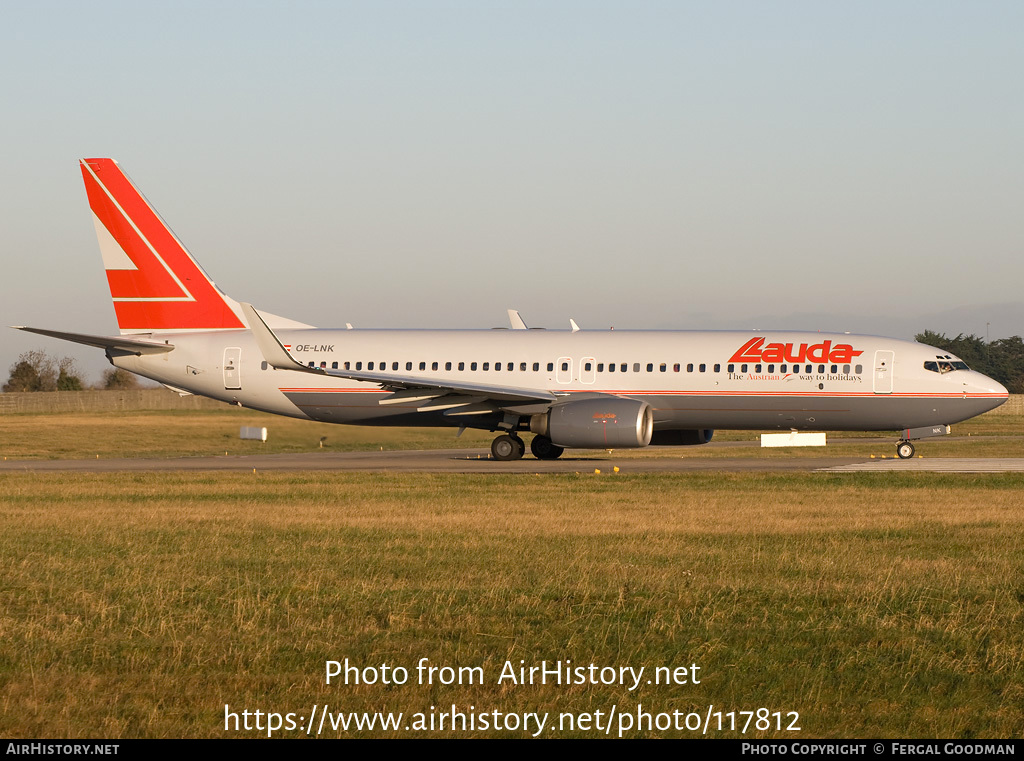 Aircraft Photo of OE-LNK | Boeing 737-8Z9 | Lauda Air | AirHistory.net #117812