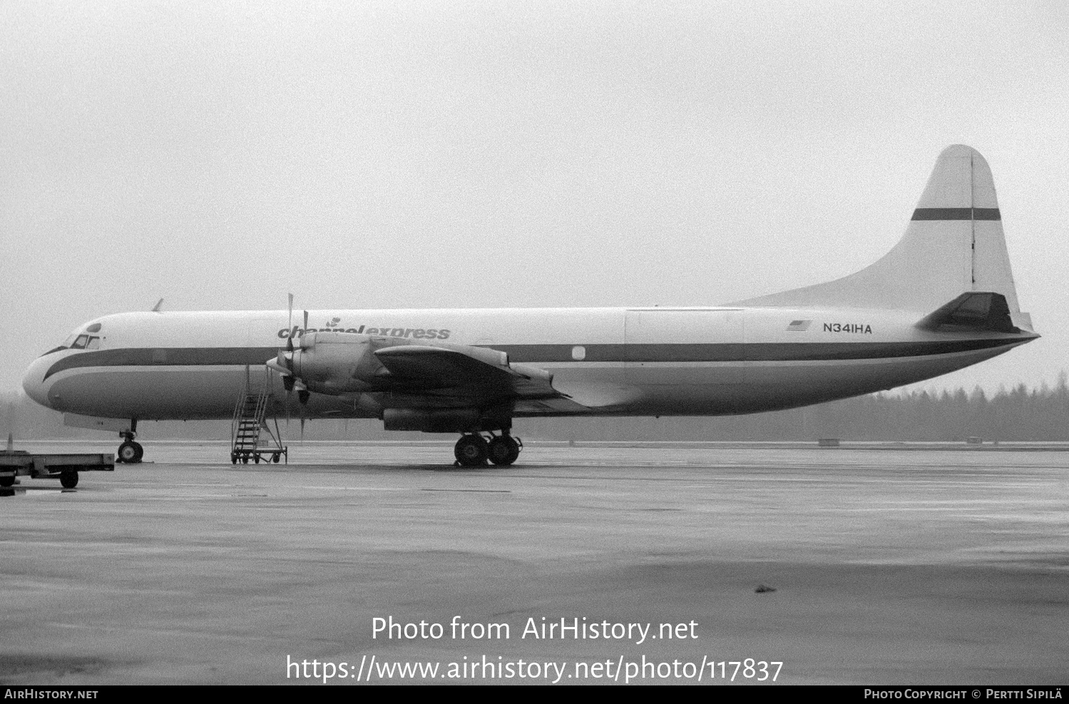 Aircraft Photo of N341HA | Lockheed L-188A(PF) Electra | Channel Express | AirHistory.net #117837