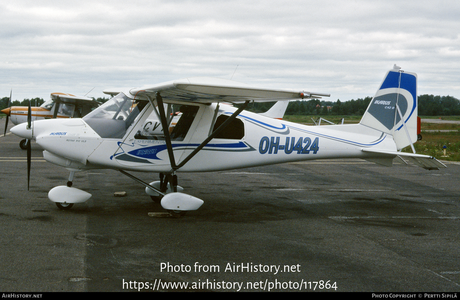 Aircraft Photo of OH-U424 | Comco Ikarus C42B | AirHistory.net #117864