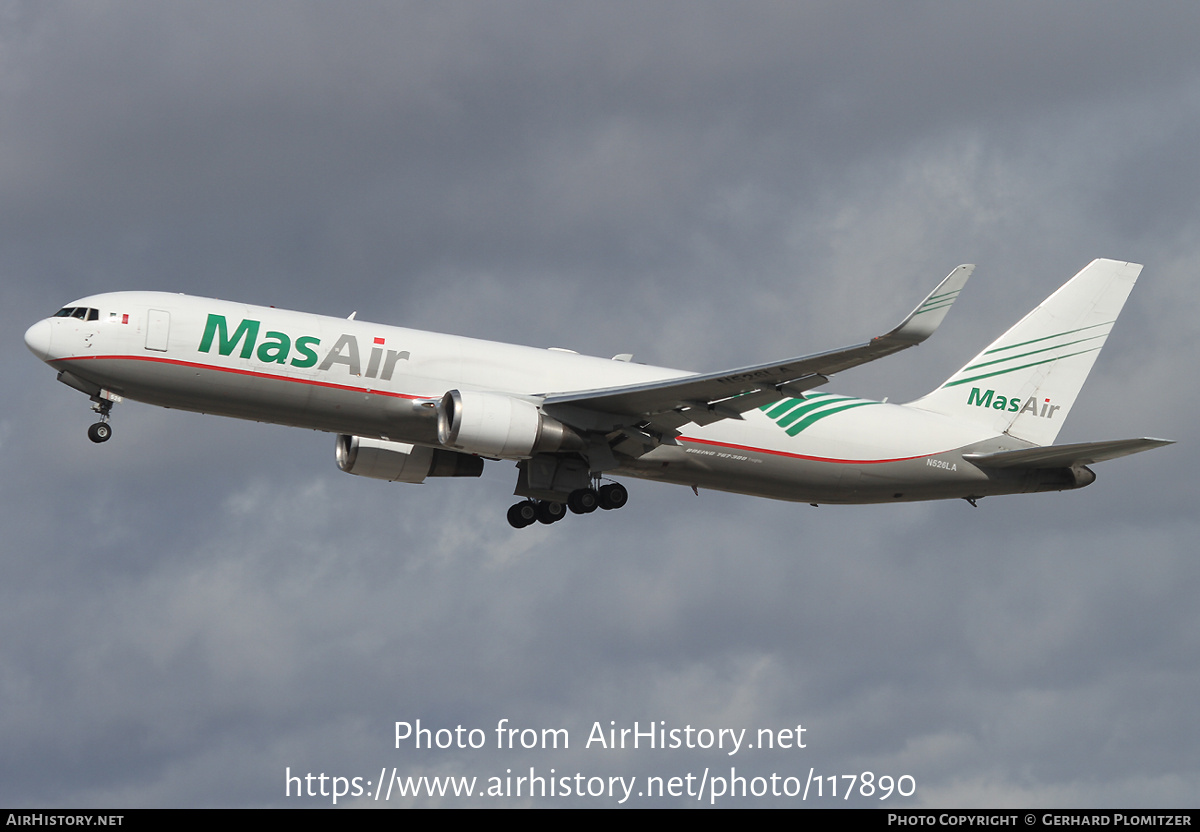 Aircraft Photo of N526LA | Boeing 767-346F/ER | MasAir | AirHistory.net #117890
