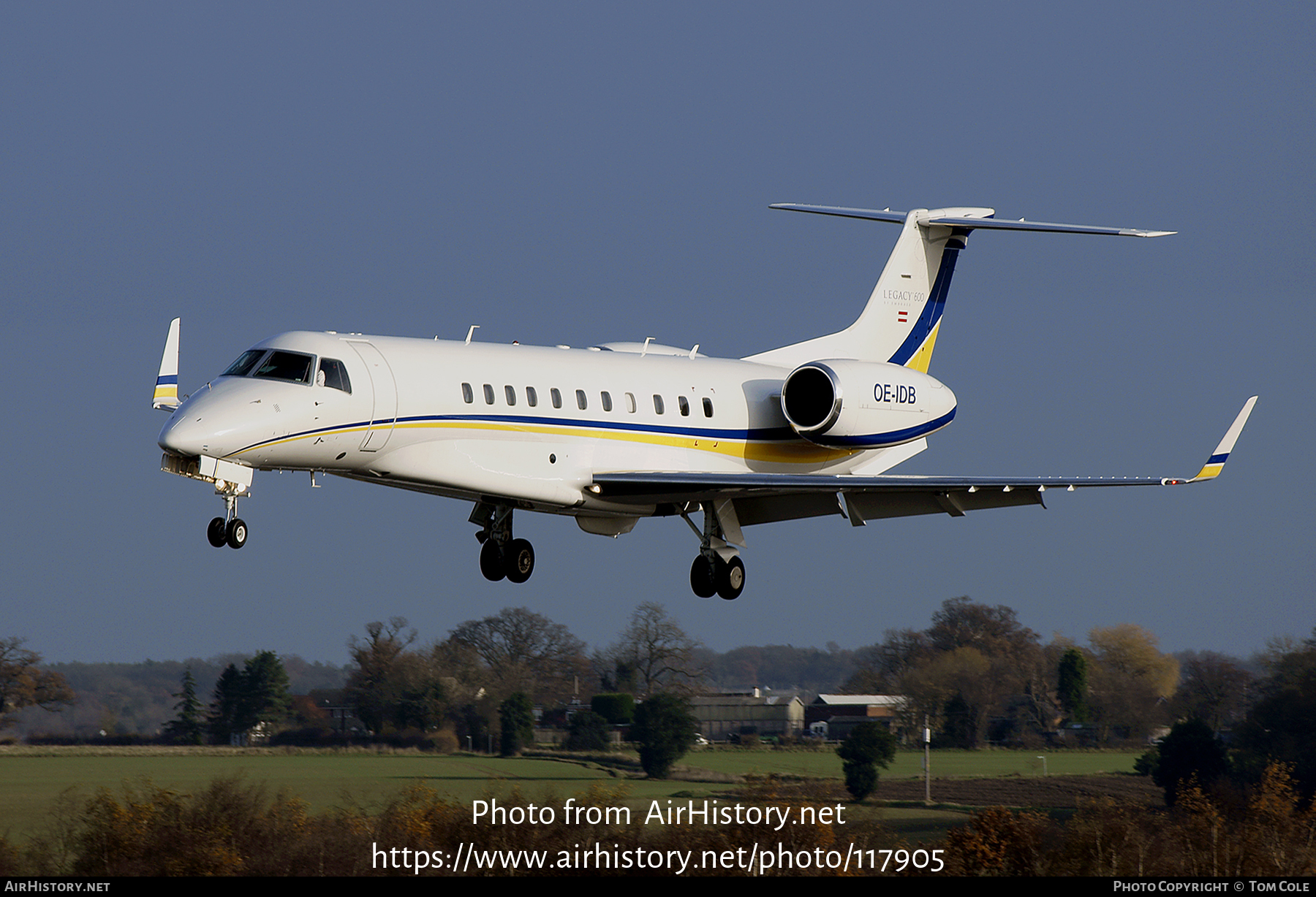 Aircraft Photo of OE-IDB | Embraer Legacy 600 (EMB-135BJ) | AirHistory.net #117905