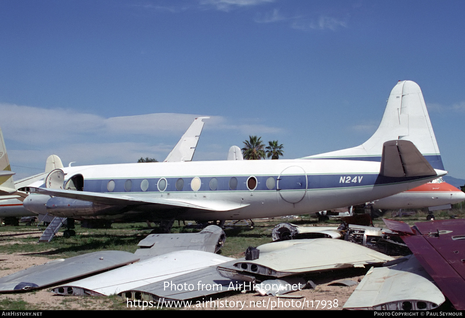 Aircraft Photo of N24V | Vickers 745D Viscount | AirHistory.net #117938