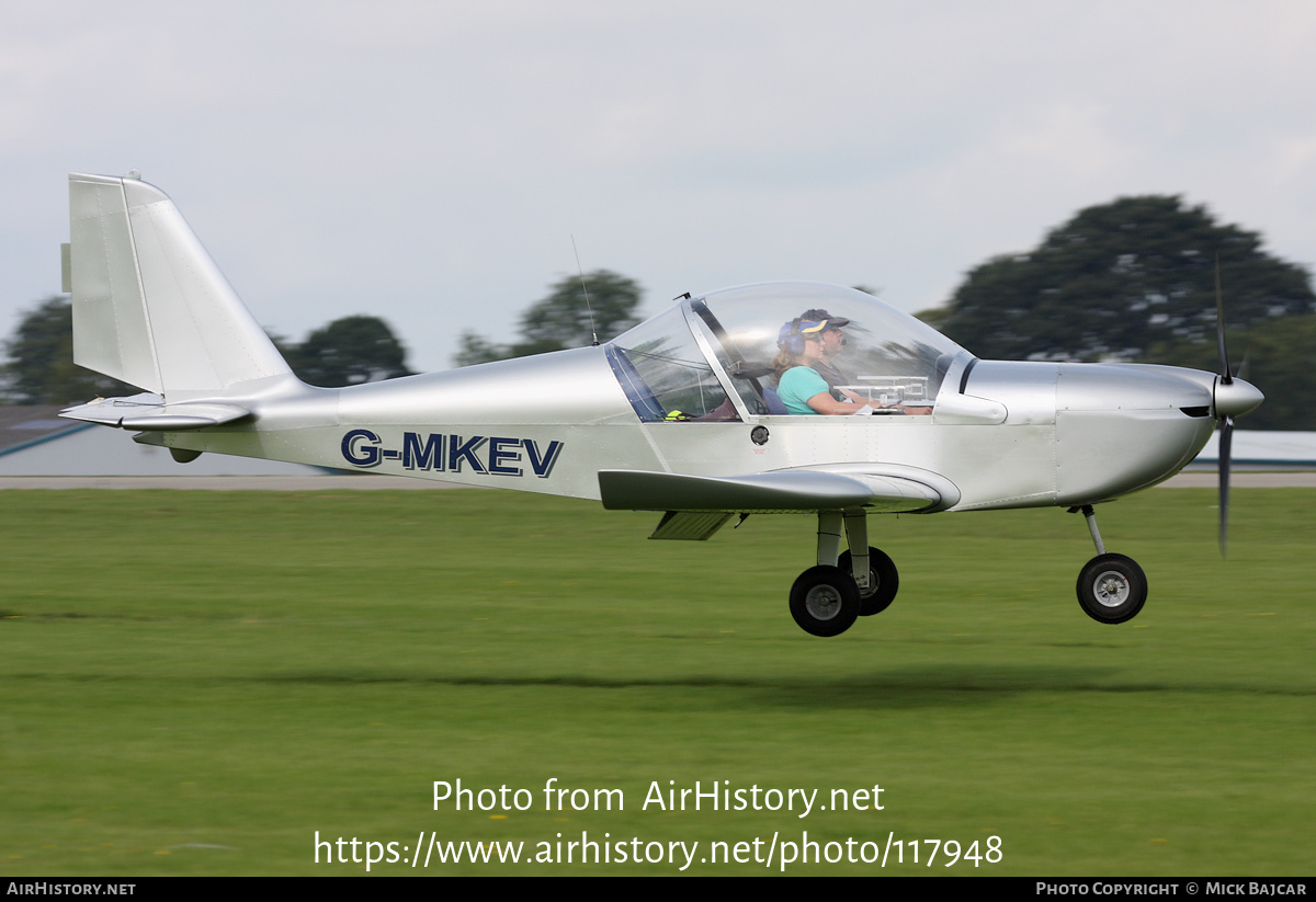 Aircraft Photo of G-MKEV | Evektor-Aerotechnik EV-97 Eurostar | AirHistory.net #117948