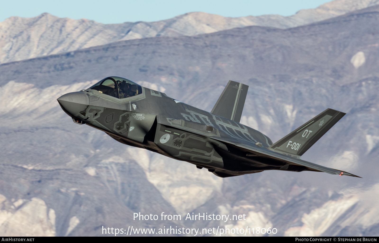 Aircraft Photo of F-001 | Lockheed Martin F-35A Lightning II | Netherlands - Air Force | AirHistory.net #118060