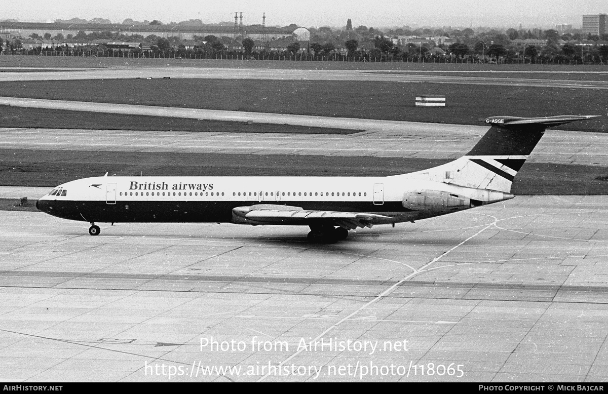 Aircraft Photo of G-ASGE | Vickers Super VC10 Srs1151 | British Airways | AirHistory.net #118065