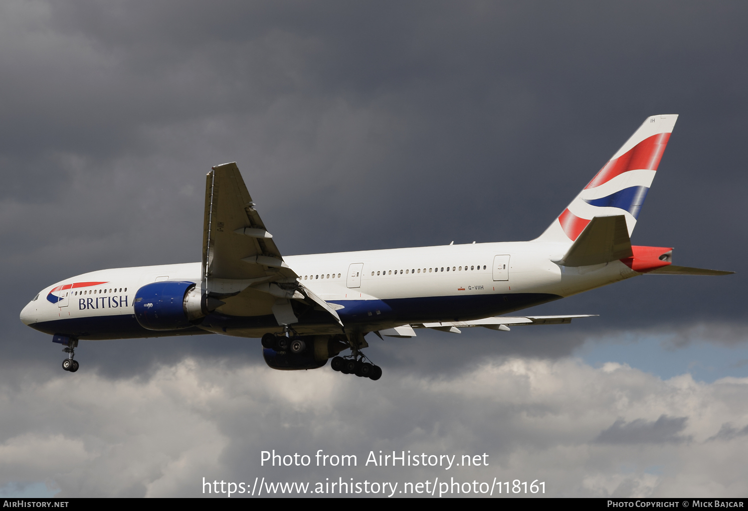 Aircraft Photo of G-VIIH | Boeing 777-236/ER | British Airways | AirHistory.net #118161