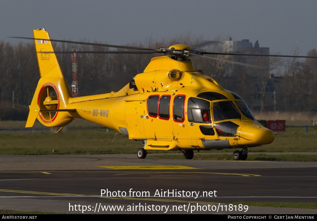 Aircraft Photo of OO-NHQ | Eurocopter EC-155B-1 | NHV - Noordzee Helikopters Vlaanderen | AirHistory.net #118189