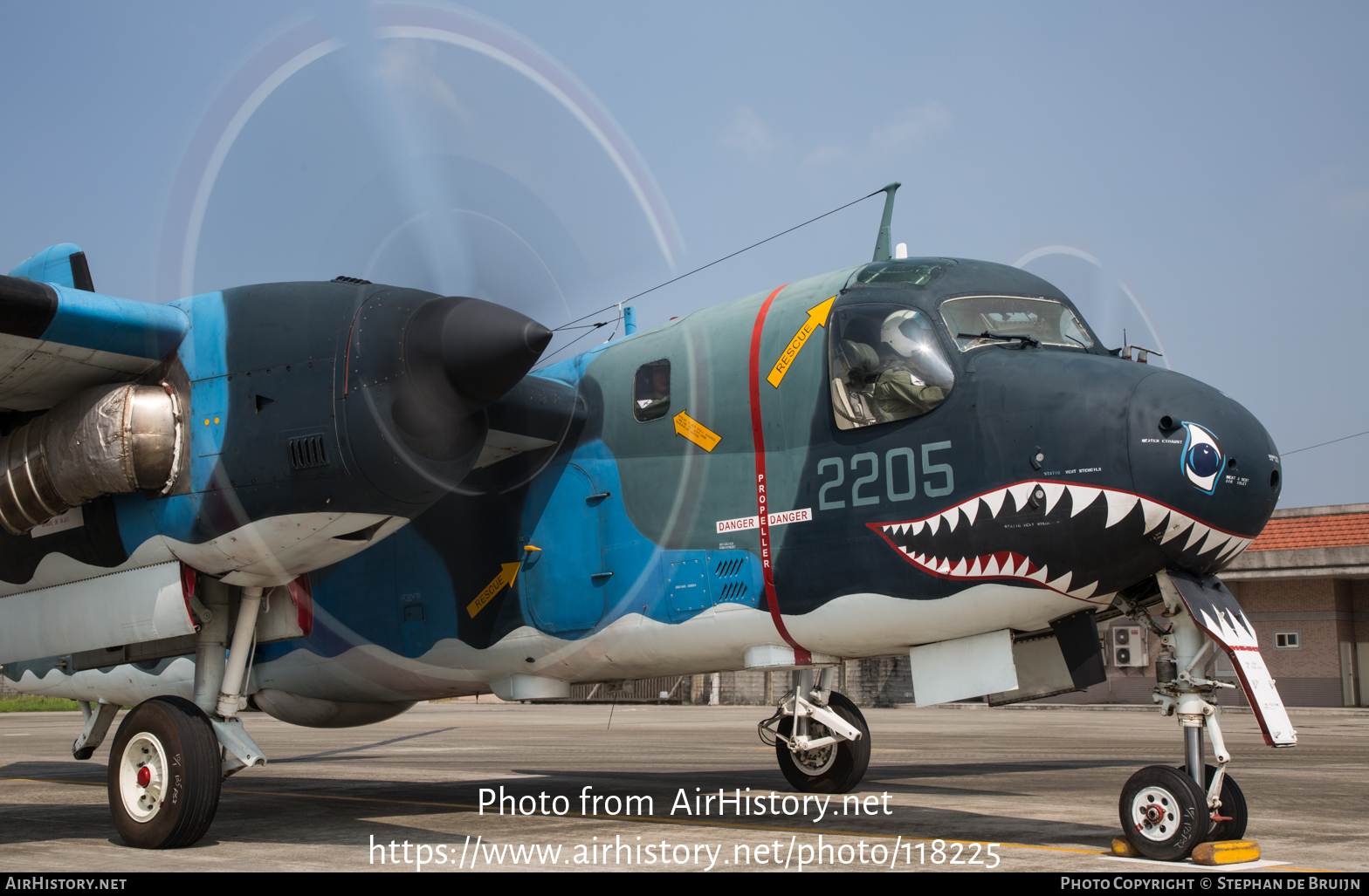 Aircraft Photo of 2205 | AIDC S-2T Turbo Tracker | Taiwan - Air Force | AirHistory.net #118225