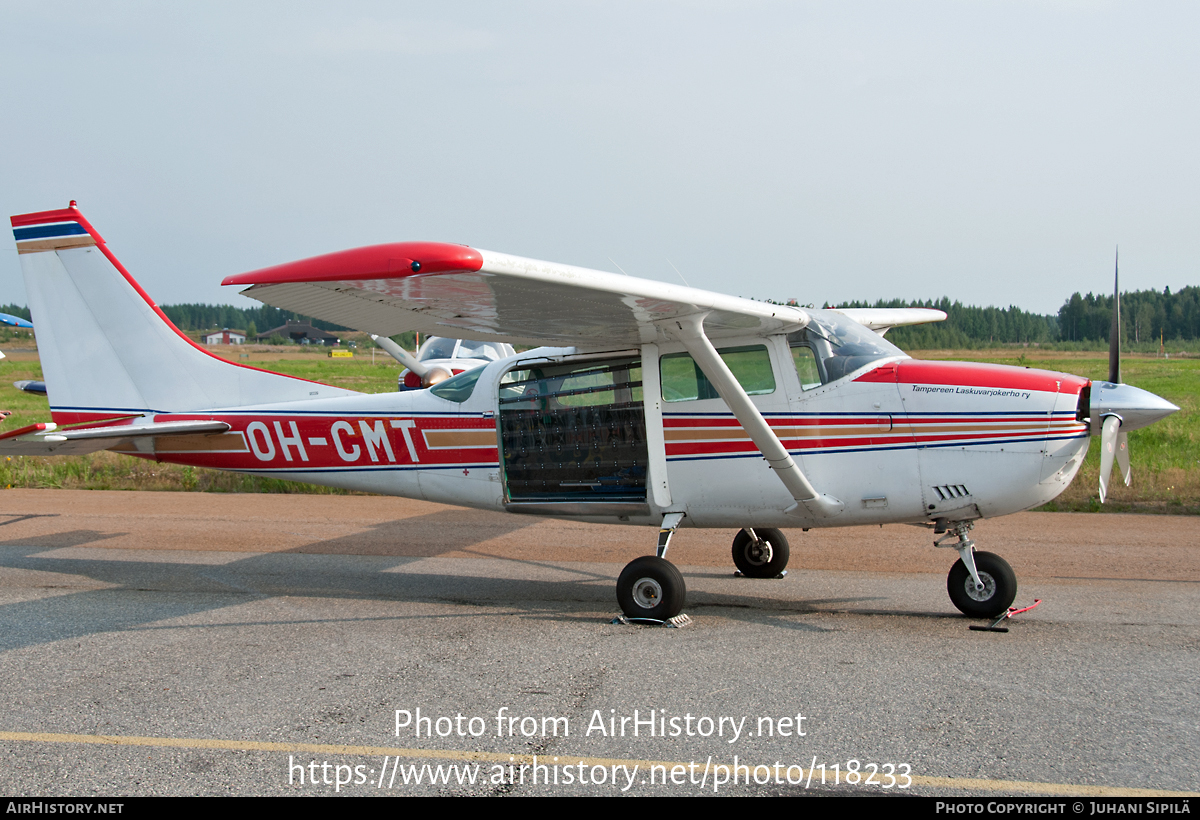 Aircraft Photo of OH-CMT | Cessna U206F Stationair | Tampereen Laskuvajokerho | AirHistory.net #118233