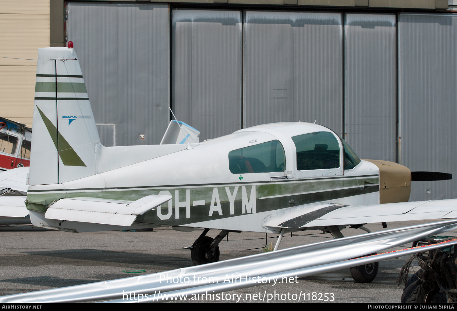 Aircraft Photo of OH-AYM | Grumman American AA-5 Traveler | AirHistory.net #118253