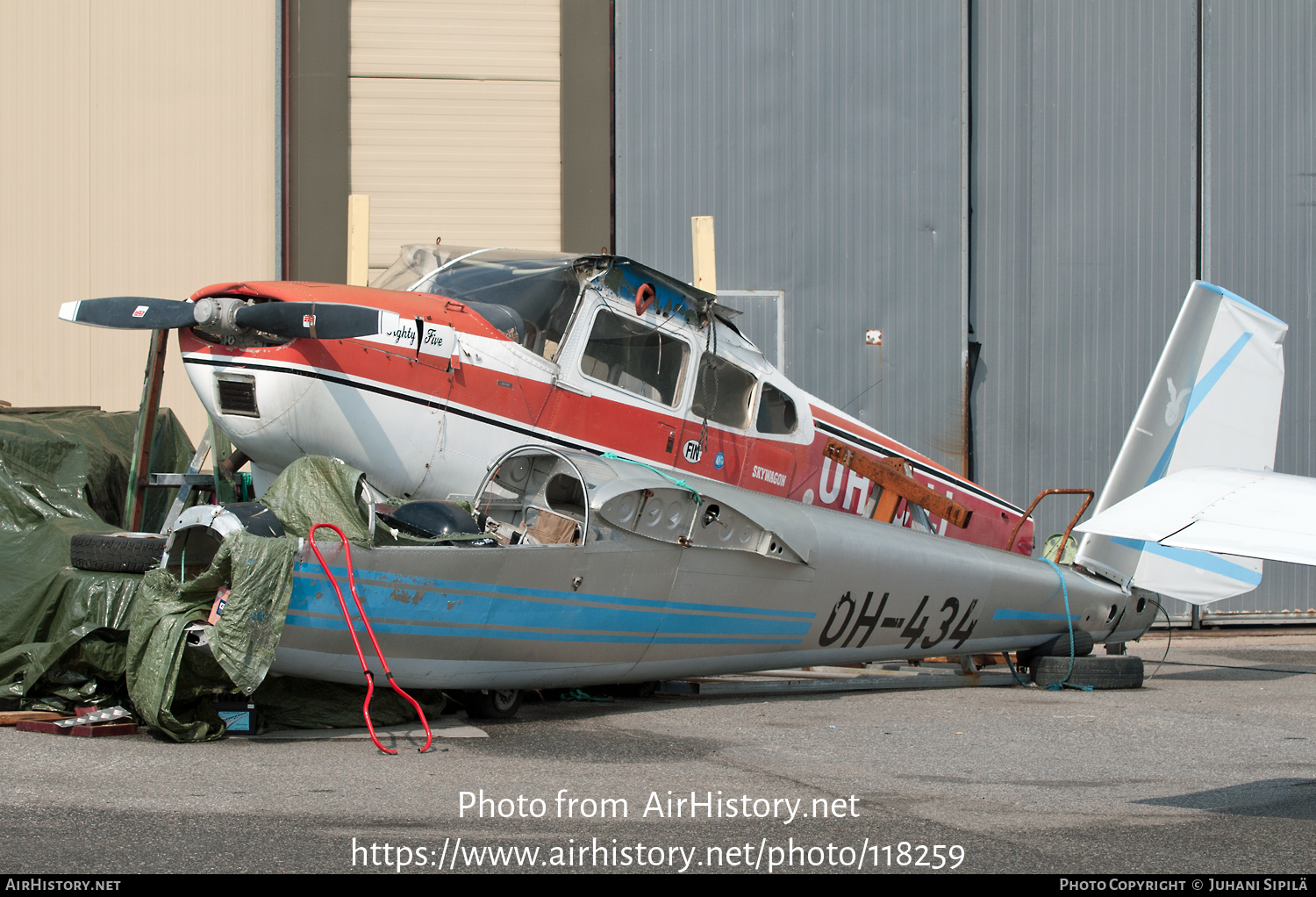 Aircraft Photo of OH-CJJ | Cessna A185E Skywagon 185 | AirHistory.net #118259