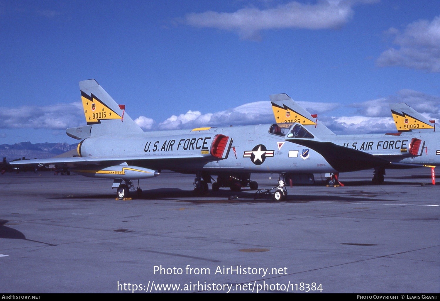 Aircraft Photo of 59-0015 / 90015 | Convair F-106A Delta Dart | USA - Air Force | AirHistory.net #118384