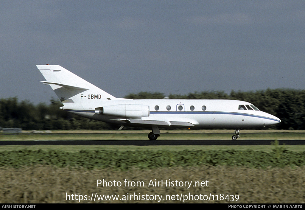 Aircraft Photo of F-GBMD | Dassault Falcon 20F | AirHistory.net #118439