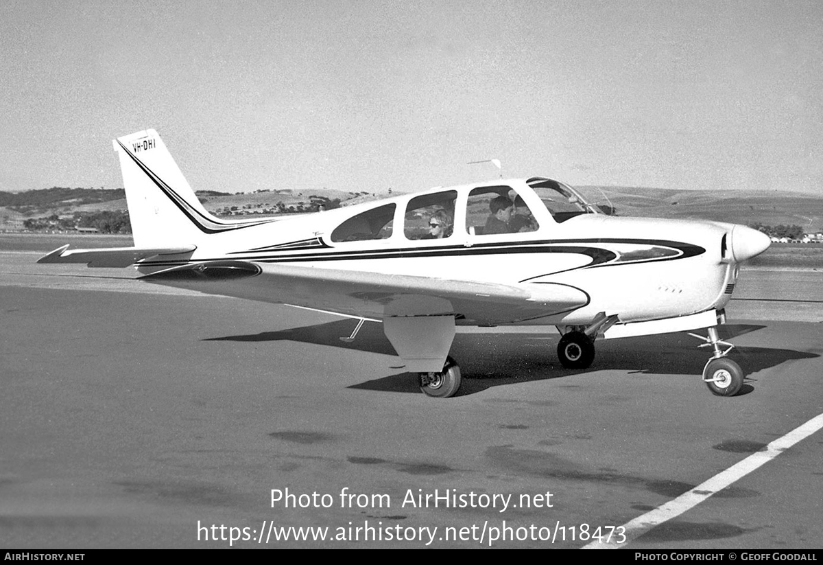 Aircraft Photo of VH-DHI | Beech C33 Debonair | AirHistory.net #118473