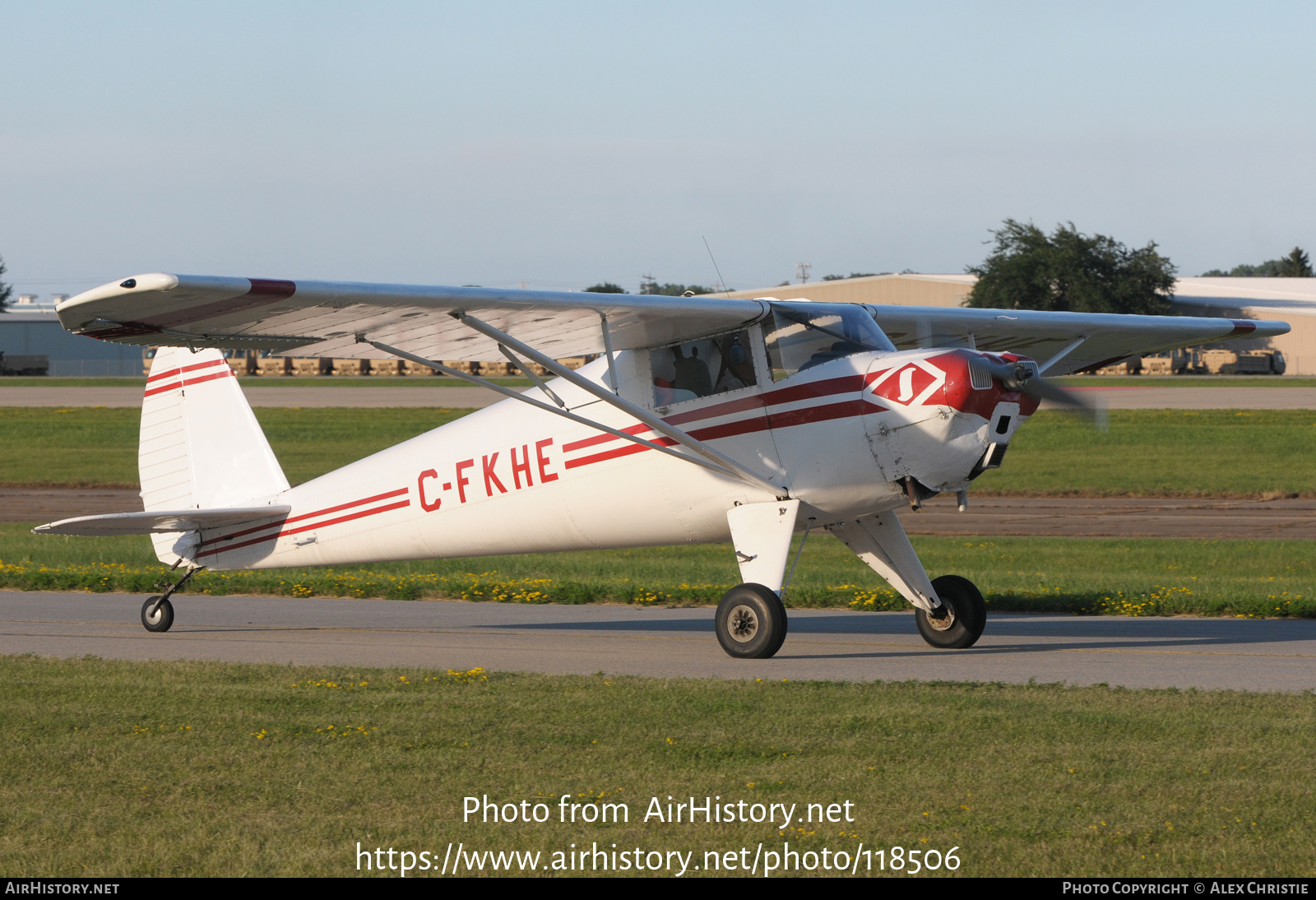 Aircraft Photo of C-FKHE | Luscombe 8C Silvaire | AirHistory.net #118506