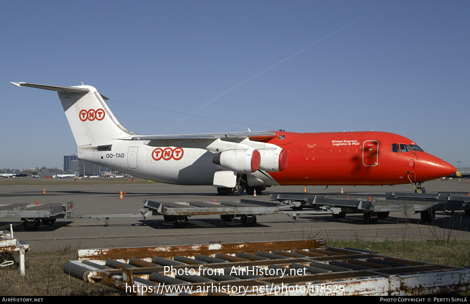 Aircraft Photo of OO-TAD | British Aerospace BAe-146-300QT Quiet Trader | TNT Airways | AirHistory.net #118529