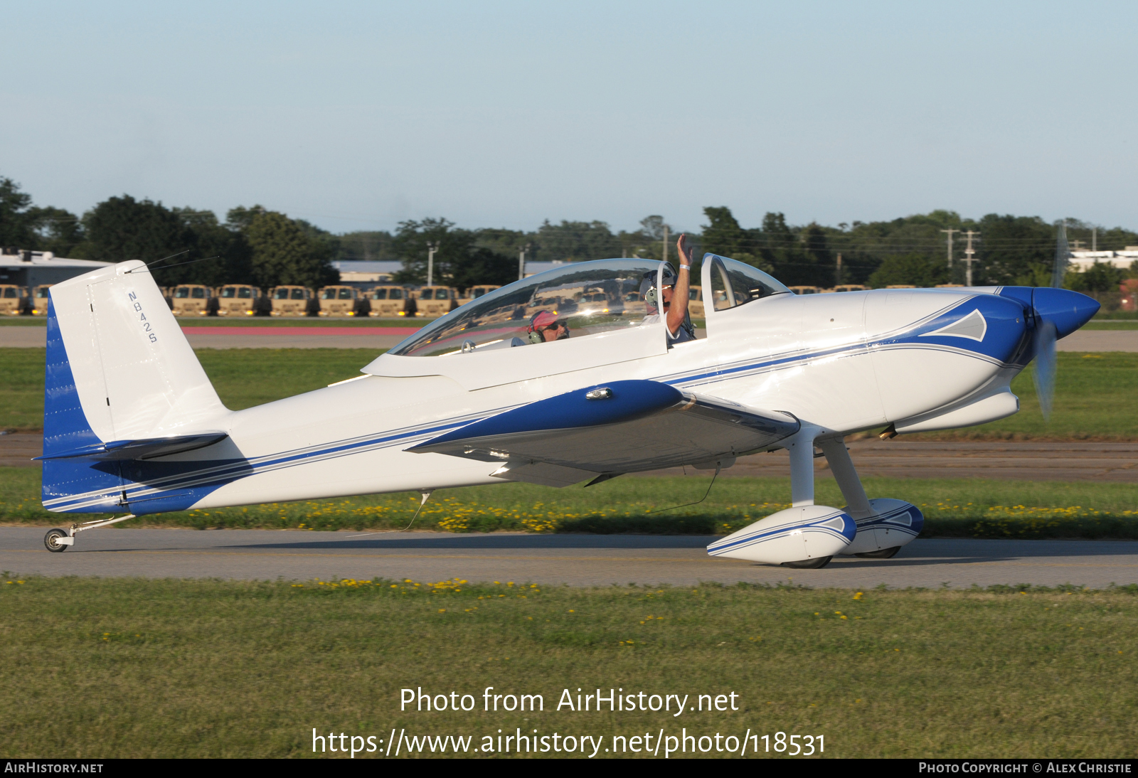 Aircraft Photo of N842S | Van's RV-8 | AirHistory.net #118531