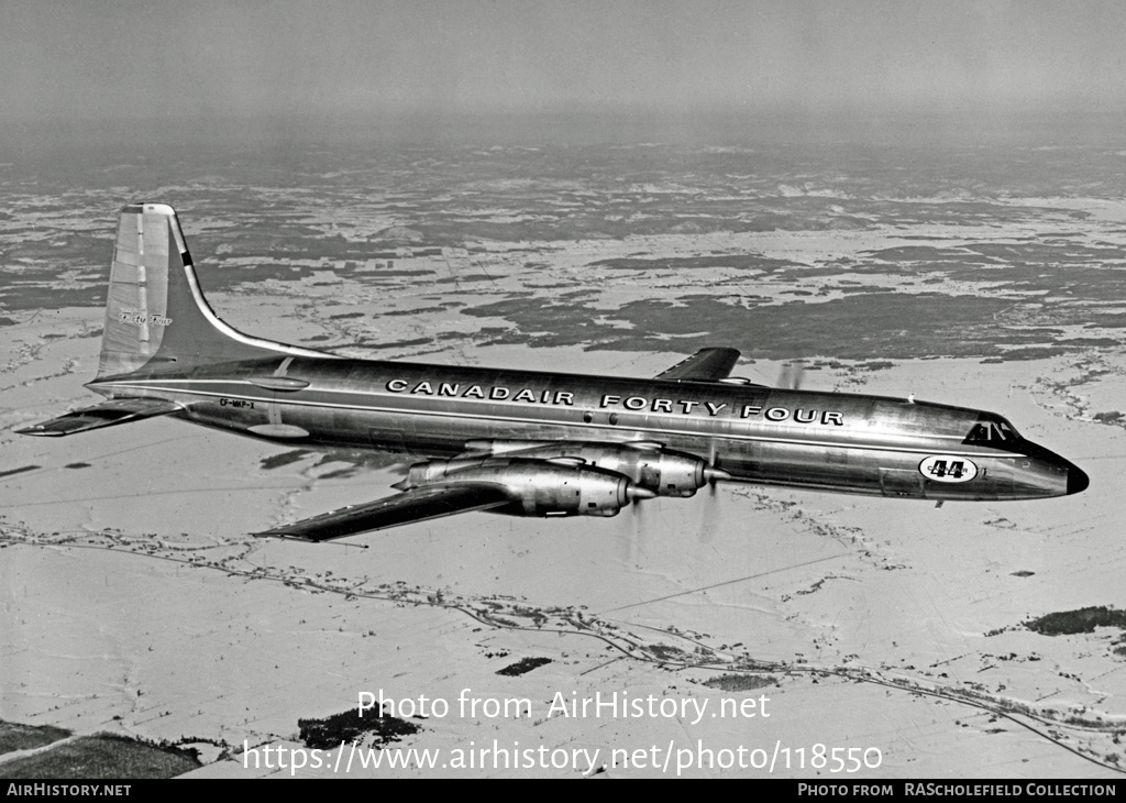 Aircraft Photo of CF-MKP-X | Canadair CL-44D4-1 | Canadair | AirHistory.net #118550