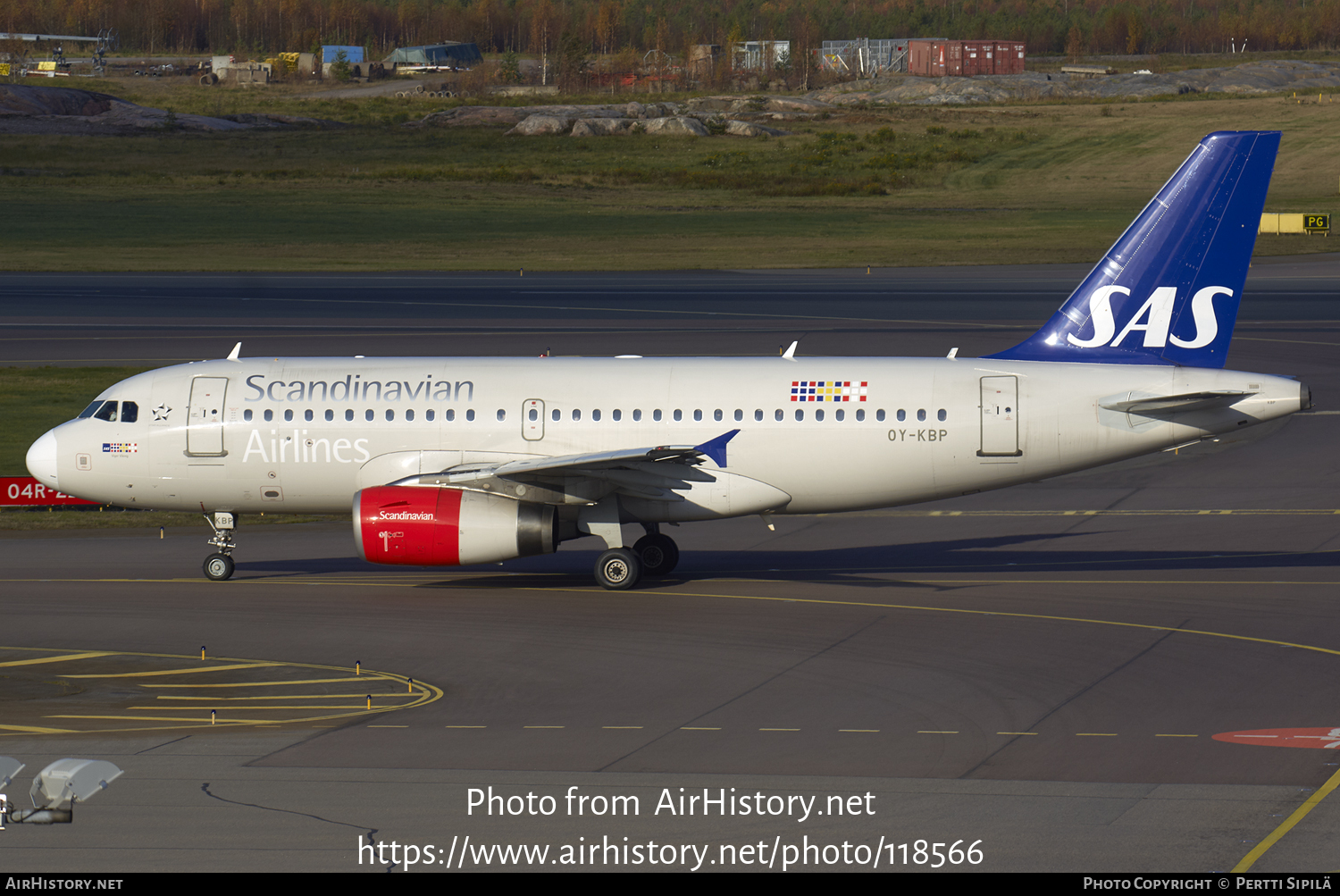 Aircraft Photo of OY-KBP | Airbus A319-132 | Scandinavian Airlines - SAS | AirHistory.net #118566