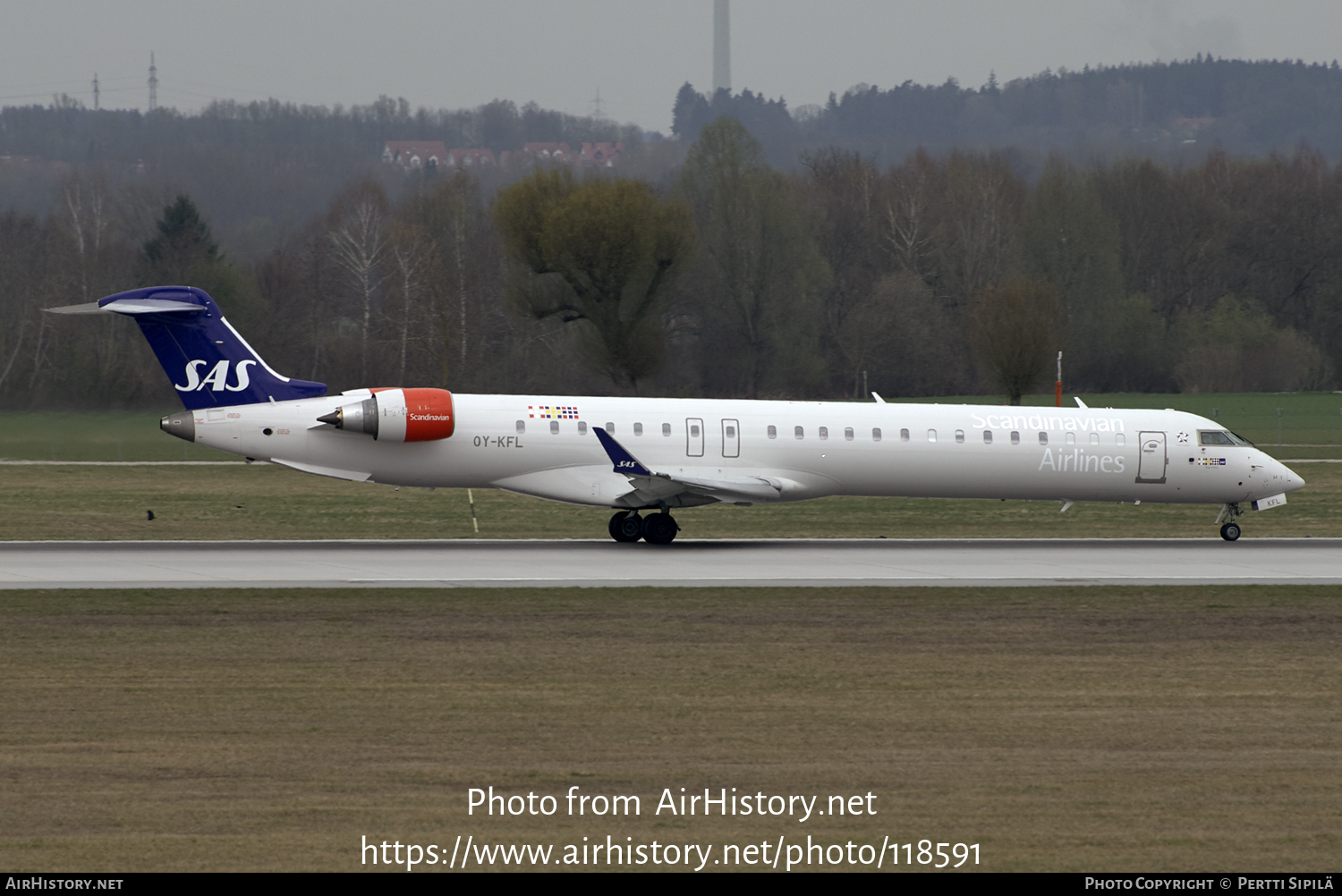 Aircraft Photo of OY-KFL | Bombardier CRJ-900 (CL-600-2D24) | Scandinavian Airlines - SAS | AirHistory.net #118591