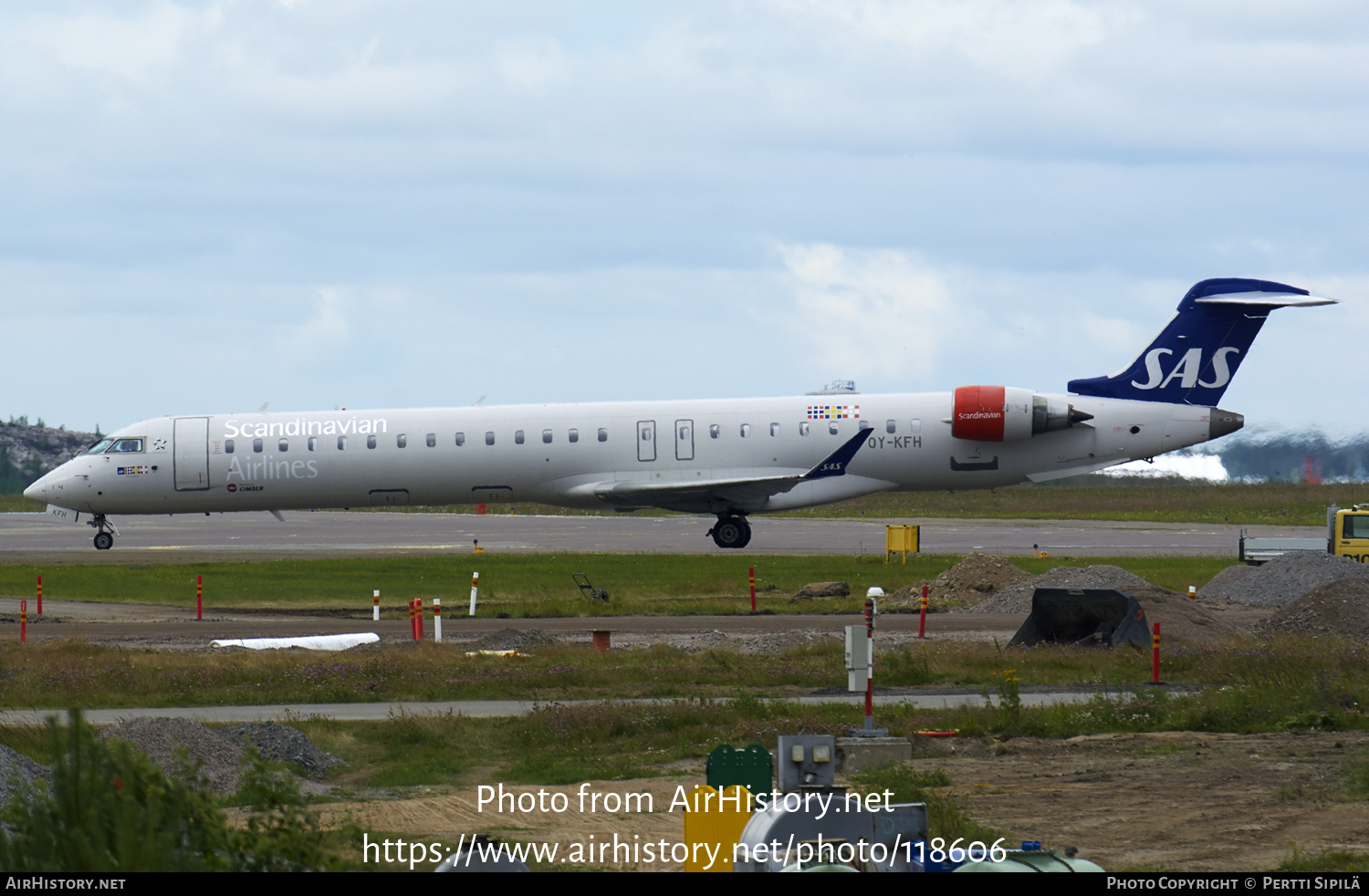 Aircraft Photo of OY-KFH | Bombardier CRJ-900LR (CL-600-2D24) | Scandinavian Airlines - SAS | AirHistory.net #118606