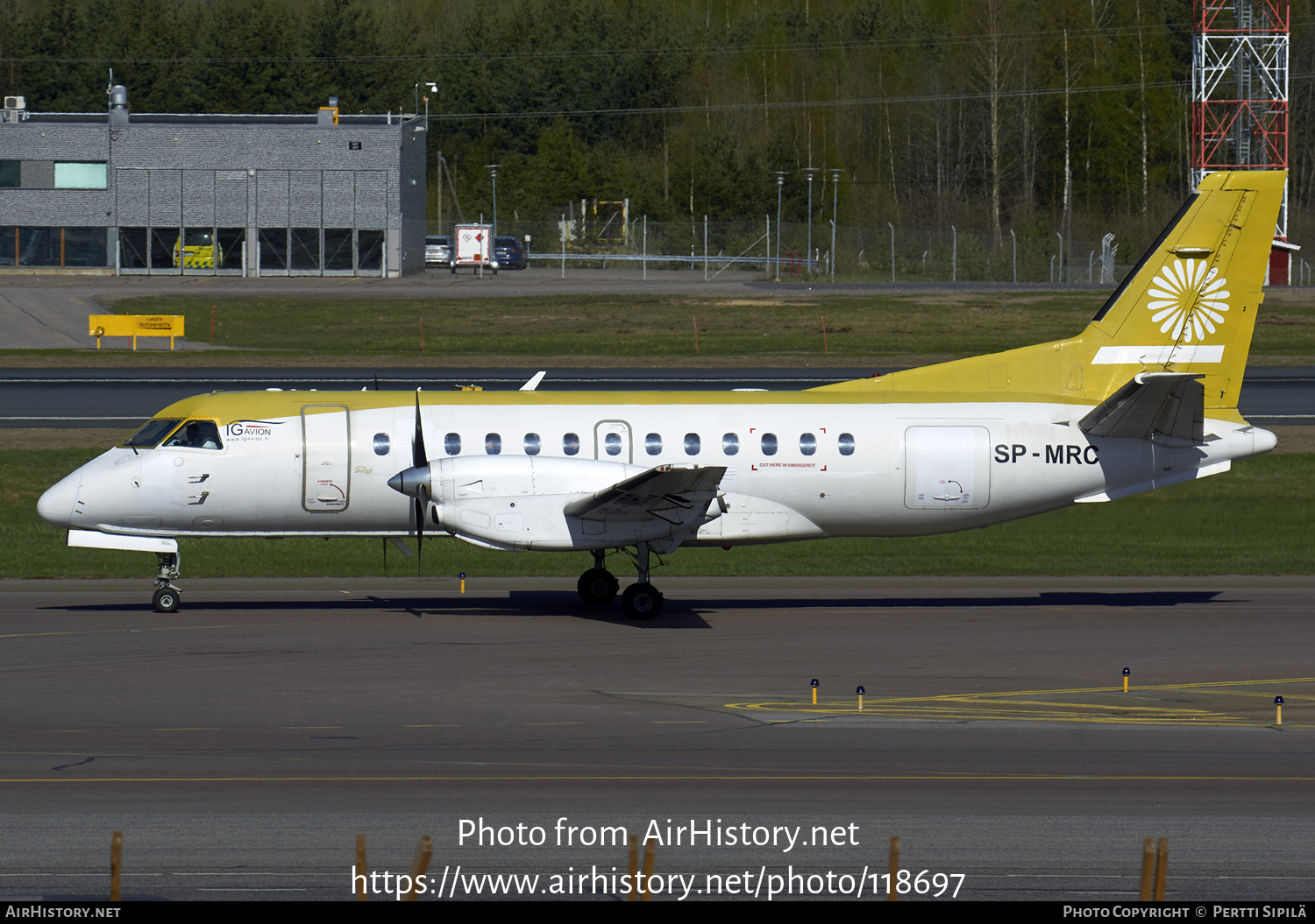 Aircraft Photo of SP-MRC | Saab 340A | IG Avion | AirHistory.net #118697