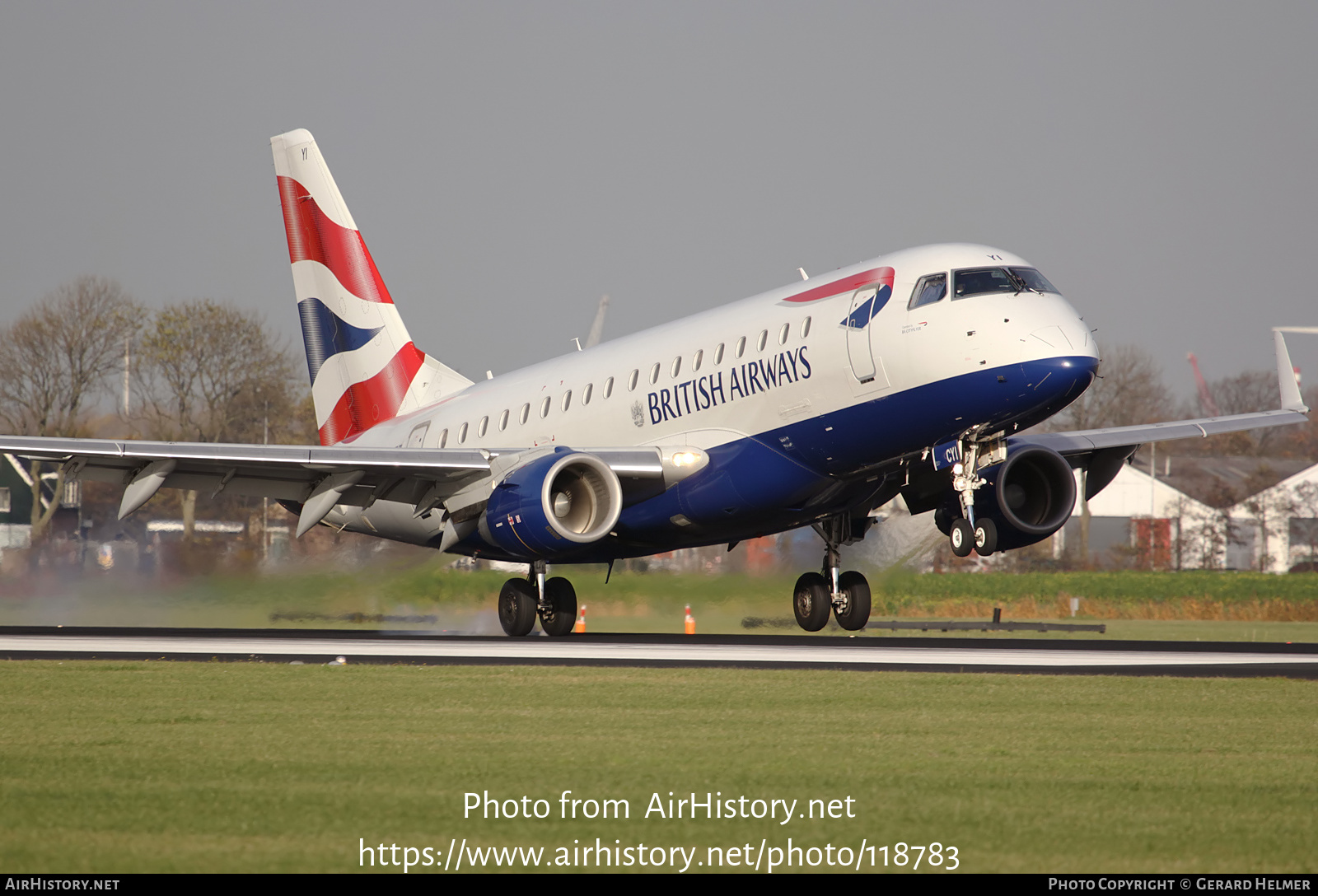 Aircraft Photo of G-LCYI | Embraer 170STD (ERJ-170-100STD) | British Airways | AirHistory.net #118783