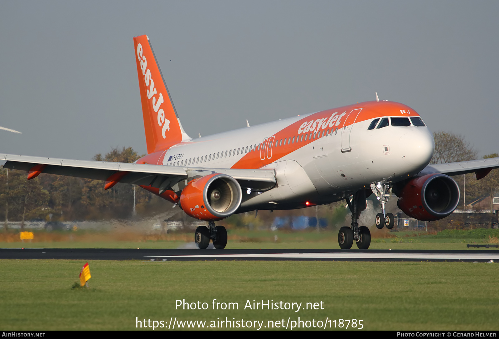 Aircraft Photo of G-EZRJ | Airbus A320-214 | EasyJet | AirHistory.net #118785