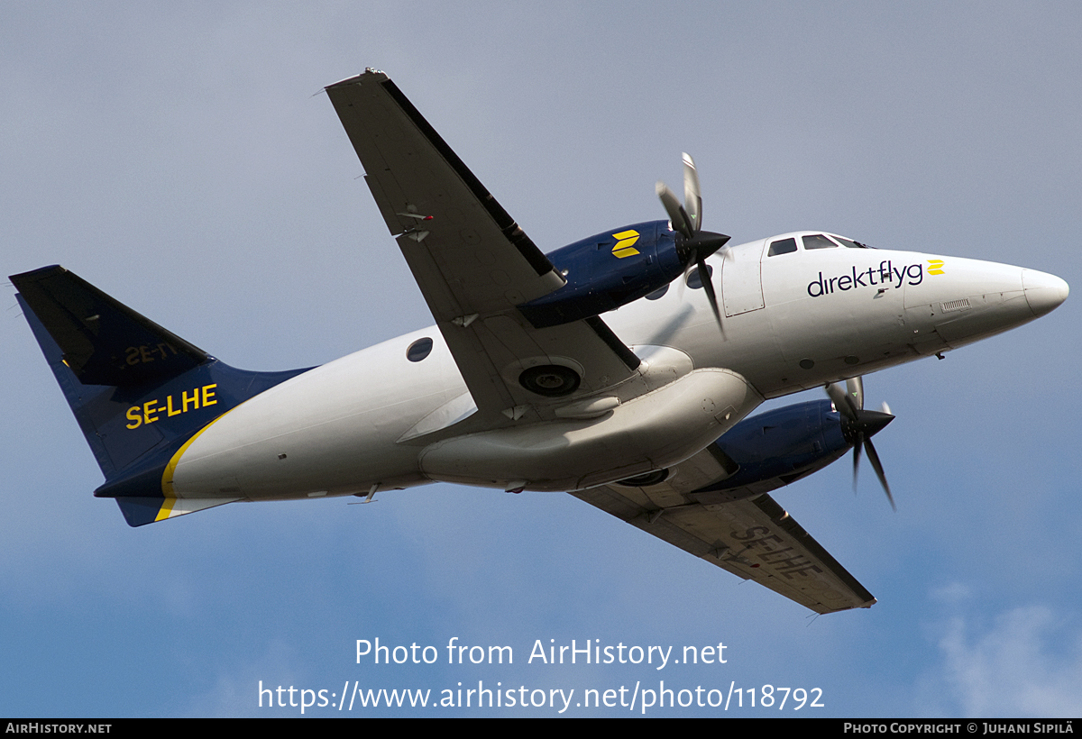 Aircraft Photo of SE-LHE | British Aerospace BAe-3201 Jetstream Super 31 | Direktflyg | AirHistory.net #118792