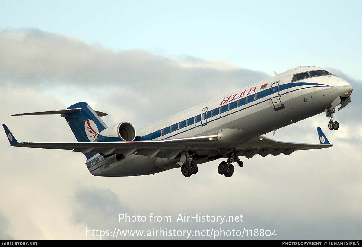 Aircraft Photo of EW-100PJ | Bombardier CRJ-100ER (CL-600-2B19) | Belavia | AirHistory.net #118804