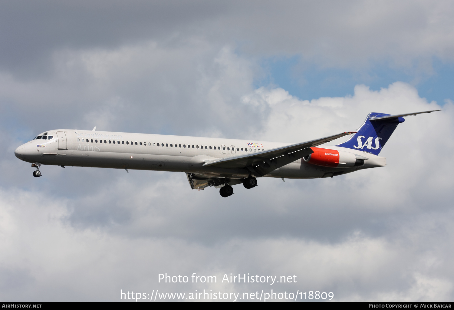 Aircraft Photo of OY-KHN | McDonnell Douglas MD-82 (DC-9-82) | Scandinavian Airlines - SAS | AirHistory.net #118809