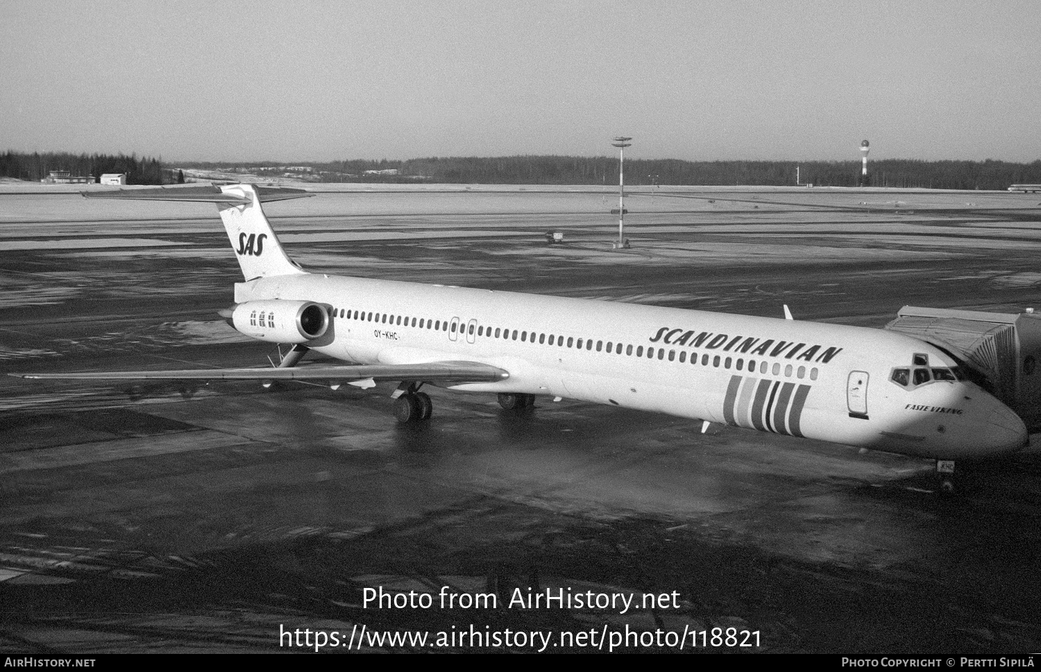 Aircraft Photo of OY-KHC | McDonnell Douglas MD-81 (DC-9-81) | Scandinavian Airlines - SAS | AirHistory.net #118821