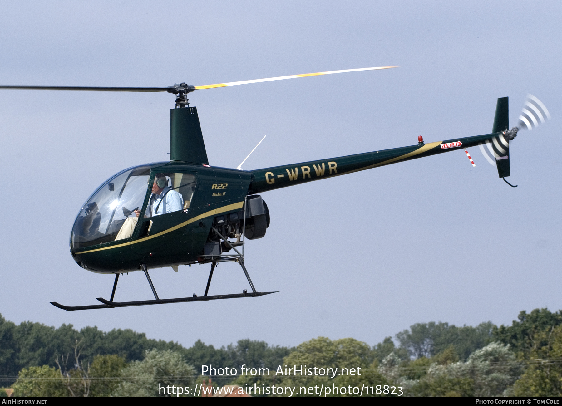 Aircraft Photo of G-WRWR | Robinson R-22 Beta II | AirHistory.net #118823