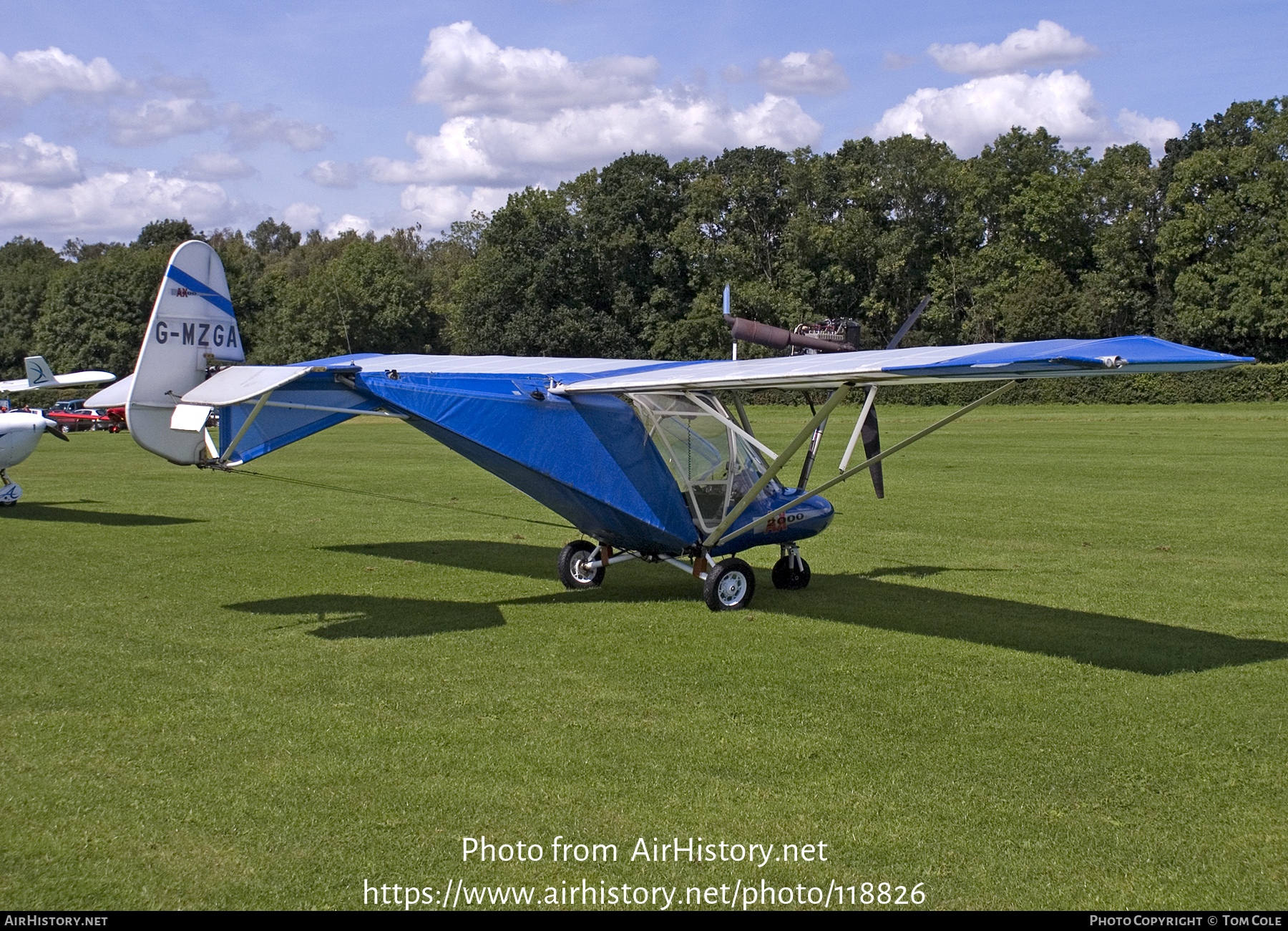 Aircraft Photo of G-MZGA | Cyclone AX2000 | AirHistory.net #118826