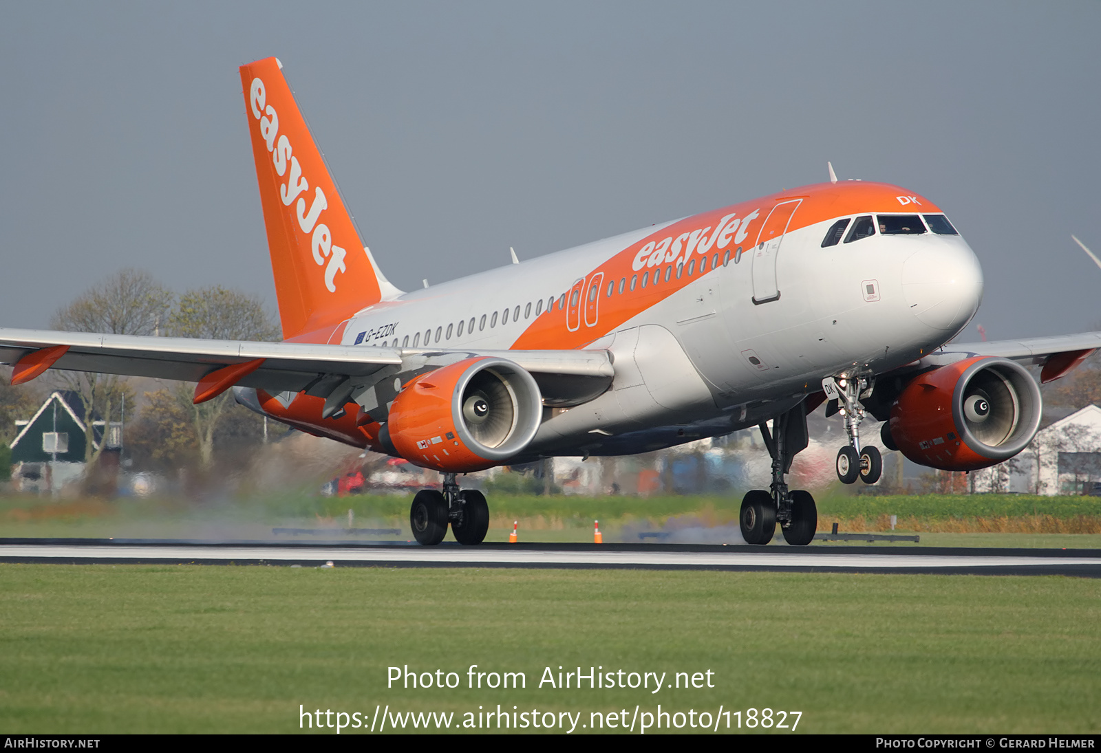 Aircraft Photo of G-EZDK | Airbus A319-111 | EasyJet | AirHistory.net #118827