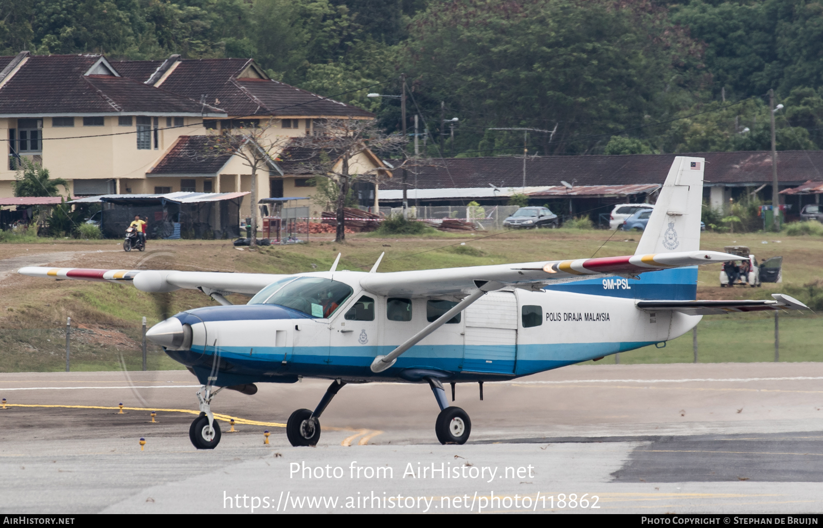 Aircraft Photo of 9M-PSL | Cessna 208 Caravan I | Polis Diraja Malaysia | AirHistory.net #118862