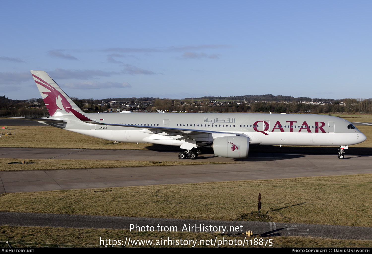 Aircraft Photo of A7-ALM | Airbus A350-941 | Qatar Airways | AirHistory.net #118875