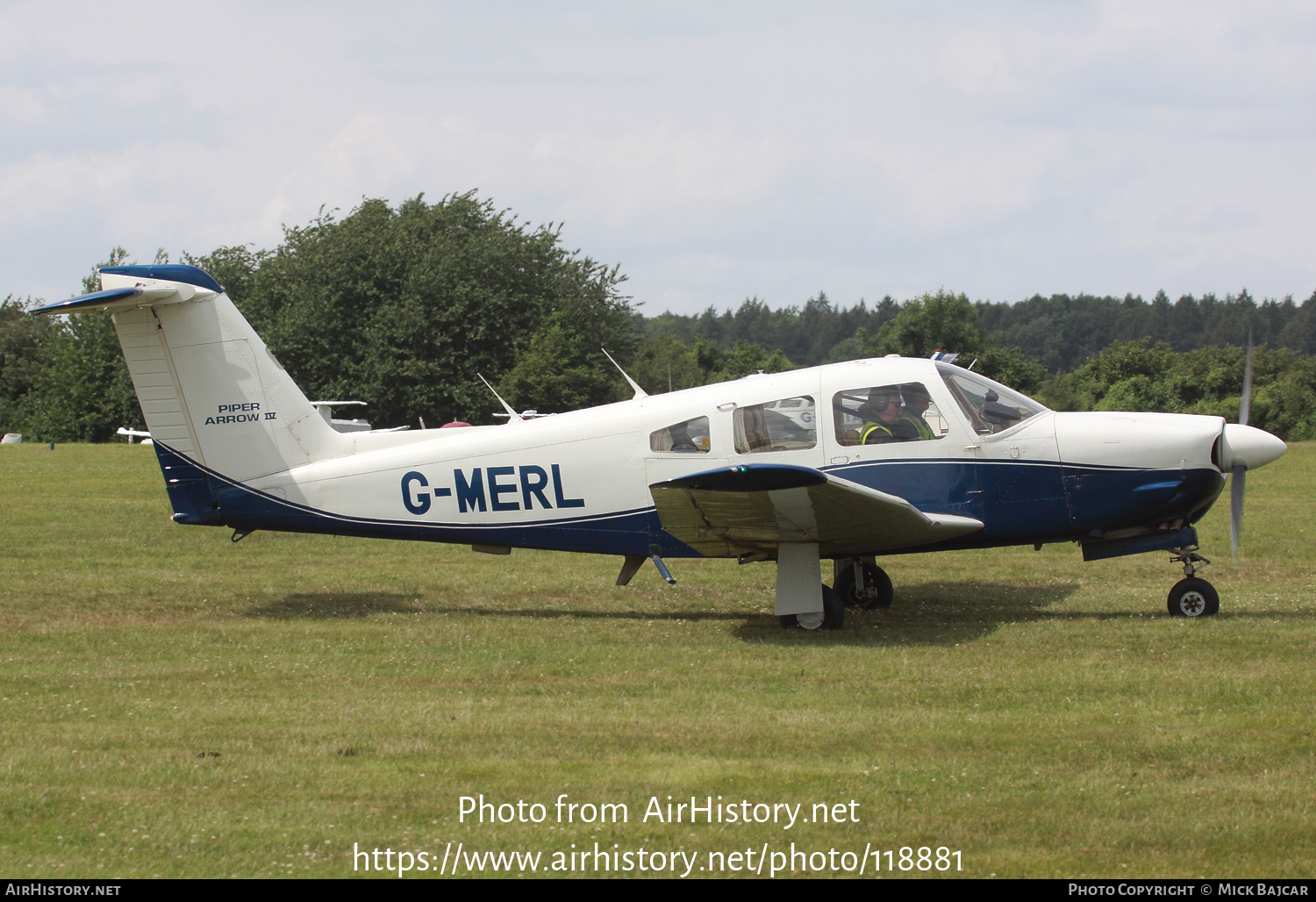 Aircraft Photo of G-MERL | Piper PA-28RT-201 Arrow IV | AirHistory.net #118881