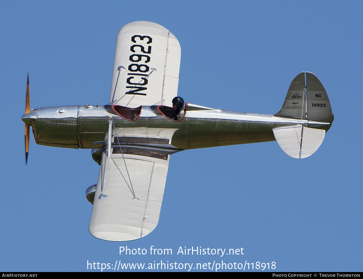 Aircraft Photo of N18923 / NC18923 | Ryan ST-A | AirHistory.net #118918