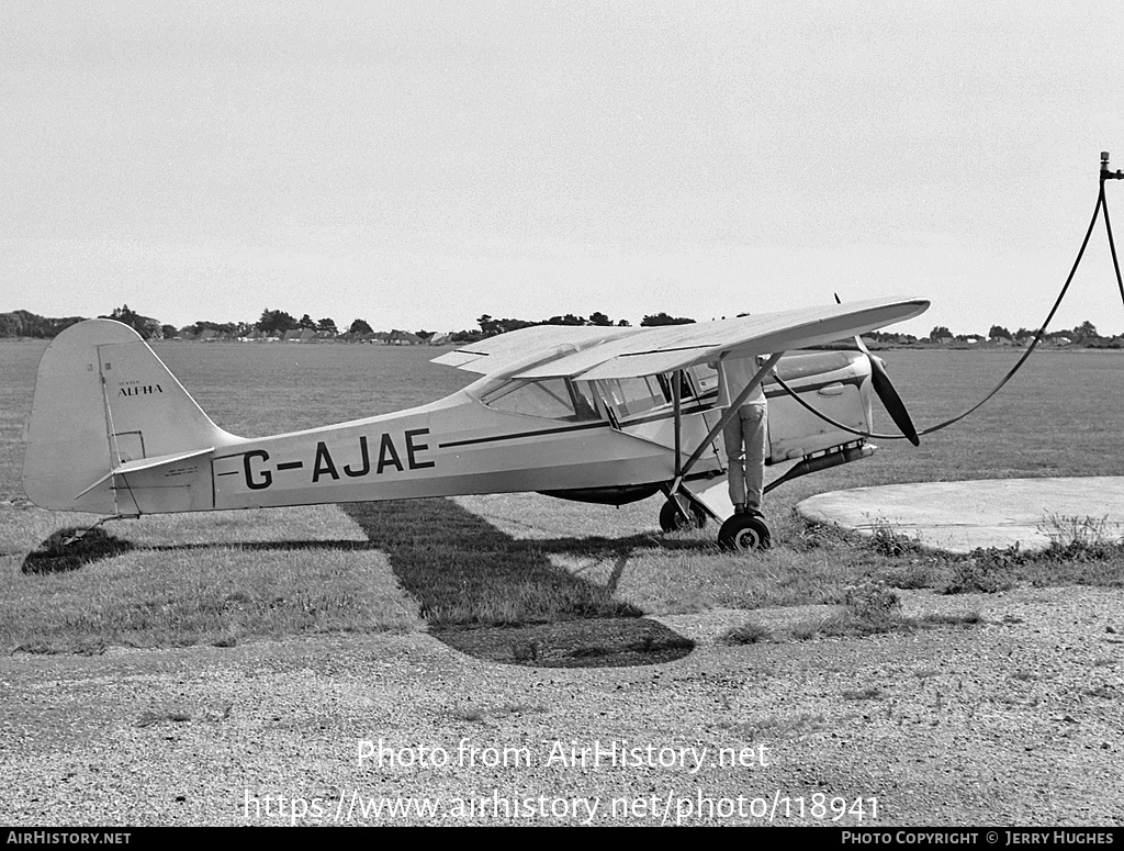 Aircraft Photo of G-AJAE | Auster J-1N Alpha | AirHistory.net #118941